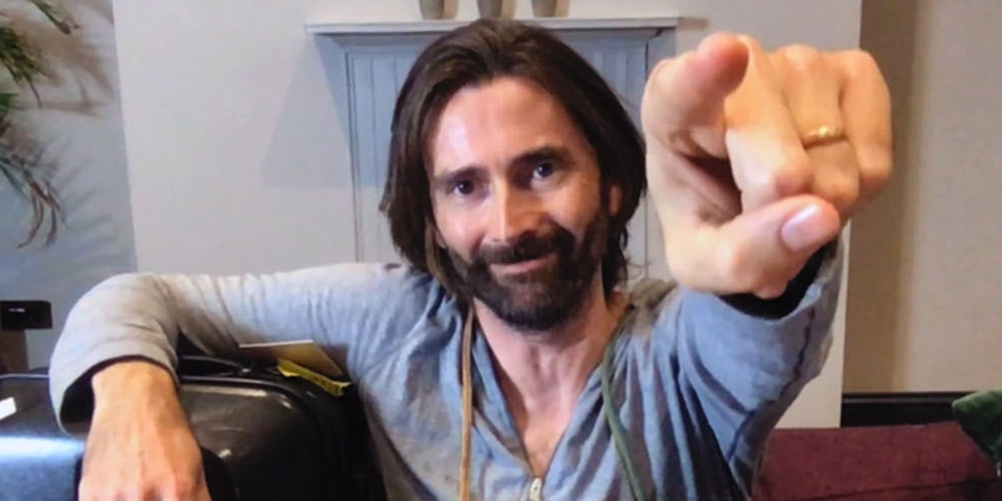 Staged. David (David Tennant). Staged. David (David Tennant).
