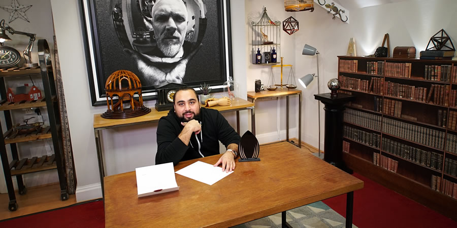 Taskmaster. Asim Chaudhry. Copyright: Avalon Television. Taskmaster. Asim Chaudhry. Copyright: Avalon Television.