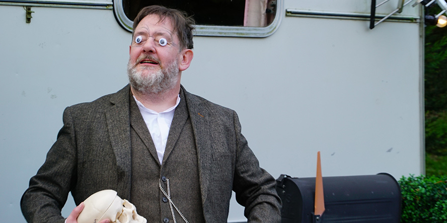 Taskmaster. Johnny Vegas. Copyright: Avalon Television. Taskmaster. Johnny Vegas. Copyright: Avalon Television.