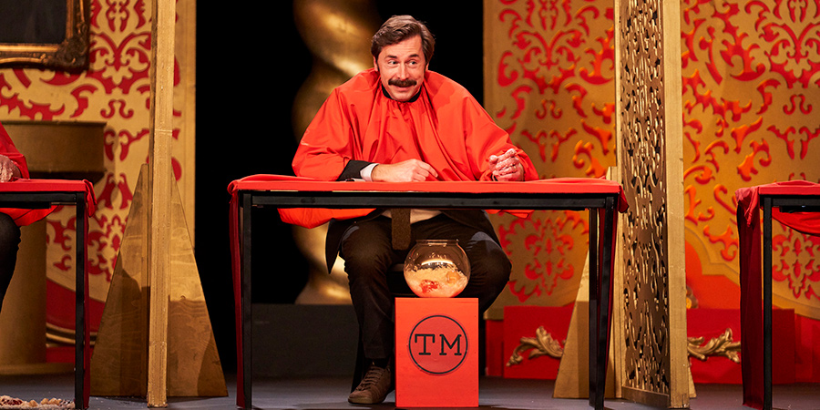 Taskmaster. Mike Wozniak. Copyright: Avalon Television. Taskmaster. Mike Wozniak. Copyright: Avalon Television.