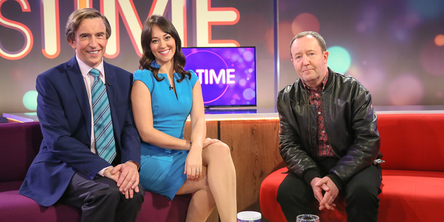 This Time With Alan Partridge. Image shows from L to R: Alan Partridge (Steve Coogan), Jennie Gresham (Susannah Fielding), Dale Daniels (Jonathan Watson). Copyright: Baby Cow Productions. This Time With Alan Partridge. Image shows from L to R: Alan Partridge (Steve Coogan), Jennie Gresham (Susannah Fielding), Dale Daniels (Jonathan Watson). Copyright: Baby Cow Productions.