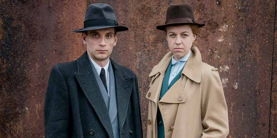 Timewasters. Image shows from L to R: Alexei (Daniel Simonsen), Janice (Ellie White). Copyright: Big Talk Productions. Timewasters. Image shows from L to R: Alexei (Daniel Simonsen), Janice (Ellie White). Copyright: Big Talk Productions.