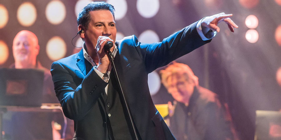 Tonight At The London Palladium. Tony Hadley. Copyright: ITV Studios. Tonight At The London Palladium. Tony Hadley. Copyright: ITV Studios.