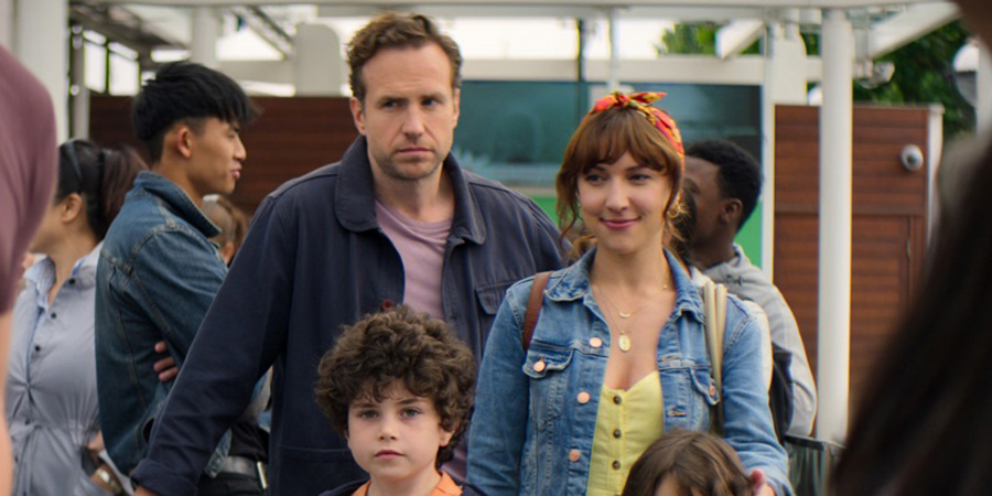 Trying. Image shows from L to R: Jason Ross (Rafe Spall), Nikki Newman (Esther Smith). Trying. Image shows from L to R: Jason Ross (Rafe Spall), Nikki Newman (Esther Smith).