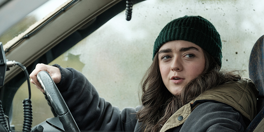 Two Weeks To Live. Kim Noakes (Maisie Williams). Copyright: Kudos Productions. Two Weeks To Live. Kim Noakes (Maisie Williams). Copyright: Kudos Productions.