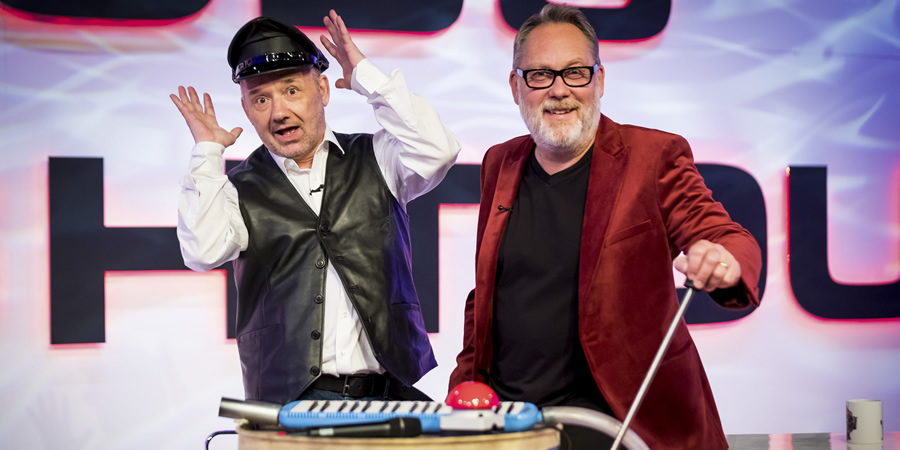 Vic & Bob's Big Night Out. Image shows from L to R: Bob Mortimer, Vic Reeves. Vic & Bob's Big Night Out. Image shows from L to R: Bob Mortimer, Vic Reeves.
