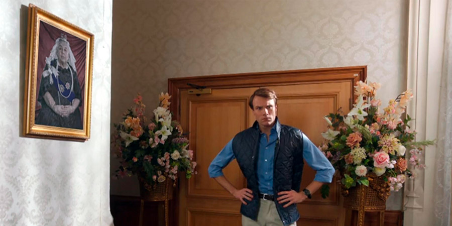 The Windsors. Wills (Hugh Skinner). Copyright: Noho Film and TV. The Windsors. Wills (Hugh Skinner). Copyright: Noho Film and TV.