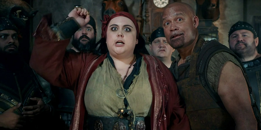 Zapped. Image shows from L to R: Skylark (Guz Khan), Springleaf (Richard Sandling), Barbara (Sharon Rooney), Chestnut (Tony Way), Herman (Louis Emerick), Hawthorn (Ricky Grover). Zapped. Image shows from L to R: Skylark (Guz Khan), Springleaf (Richard Sandling), Barbara (Sharon Rooney), Chestnut (Tony Way), Herman (Louis Emerick), Hawthorn (Ricky Grover).