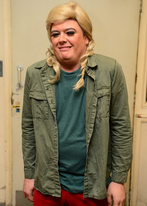 Gemma Collins. Alan Carr. Copyright: Open Mike Productions. Gemma Collins. Alan Carr. Copyright: Open Mike Productions.