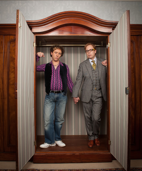 Inside No. 9. Image shows from L to R: Stu (Reece Shearsmith), Carl (Steve Pemberton). Copyright: BBC. Inside No. 9. Image shows from L to R: Stu (Reece Shearsmith), Carl (Steve Pemberton). Copyright: BBC.