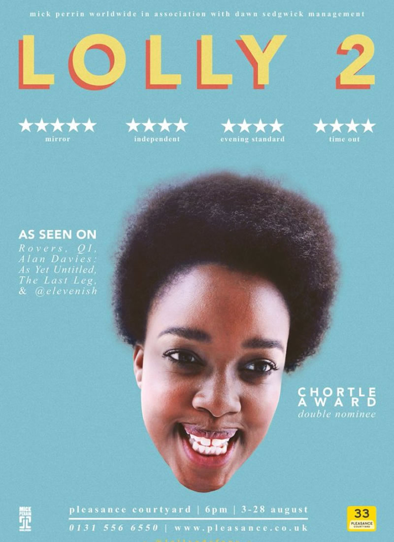 Lolly 2. Lolly Adefope. Lolly 2. Lolly Adefope.