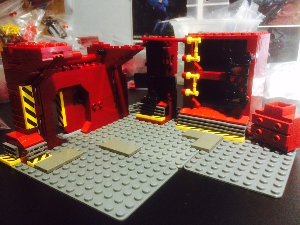 Red Dwarf Lego. Copyright: Bob Turner. Red Dwarf Lego. Copyright: Bob Turner.