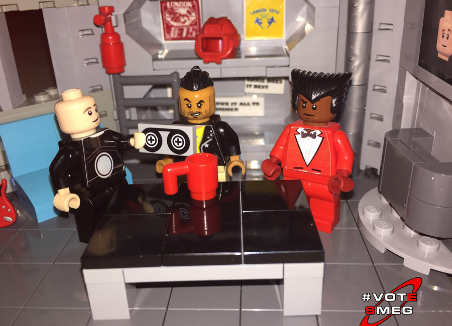 Red Dwarf Lego. Copyright: Leigh Hadfield. Red Dwarf Lego. Copyright: Leigh Hadfield.