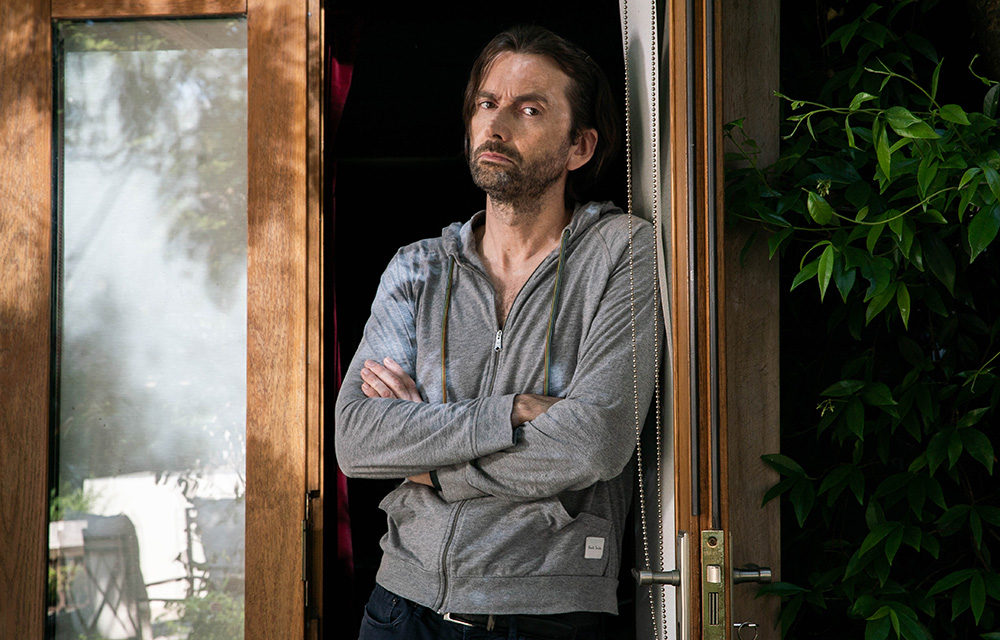 Staged. David (David Tennant). Copyright: BBC / Simon Ridgeway. Staged. David (David Tennant). Copyright: BBC / Simon Ridgeway.