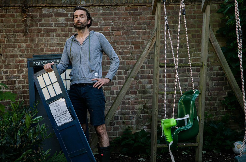 Staged. David (David Tennant). Copyright: BBC / Simon Ridgeway. Staged. David (David Tennant). Copyright: BBC / Simon Ridgeway.