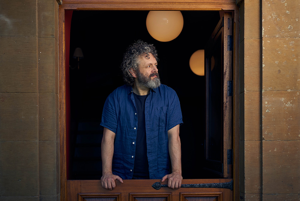 Staged. Michael (Michael Sheen). Copyright: BBC / Simon Ridgeway. Staged. Michael (Michael Sheen). Copyright: BBC / Simon Ridgeway.