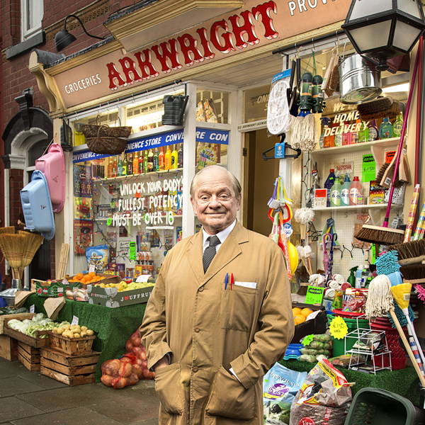 Still Open All Hours. Granville (David Jason). Copyright: BBC. Still Open All Hours. Granville (David Jason). Copyright: BBC.