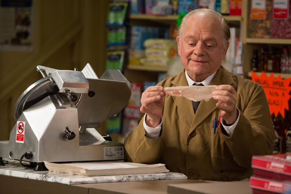Still Open All Hours. Granville (David Jason). Copyright: BBC. Still Open All Hours. Granville (David Jason). Copyright: BBC.