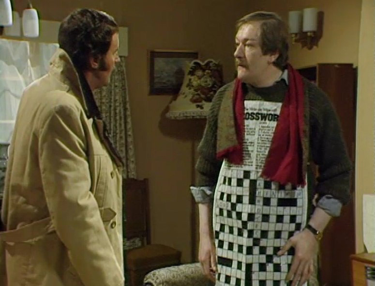 The Other One. Image shows from L to R: Ralph Tanner (Richard Briers), Brian Bryant (Michael Gambon). Copyright: BBC. The Other One. Image shows from L to R: Ralph Tanner (Richard Briers), Brian Bryant (Michael Gambon). Copyright: BBC.