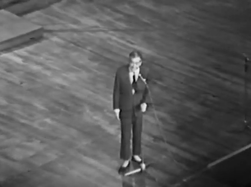 Hancock At The Royal Festival Hall. Tony Hancock. Copyright: BBC. Hancock At The Royal Festival Hall. Tony Hancock. Copyright: BBC.