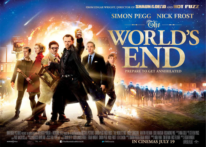 The World's End poster. Copyright: STUDIOCANAL / Working Title Films. The World's End poster. Copyright: STUDIOCANAL / Working Title Films.
