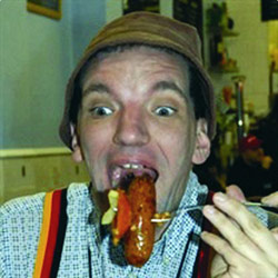 Henning Wehn: My Struggle. Copyright: Thames Television. Henning Wehn: My Struggle. Copyright: Thames Television.
