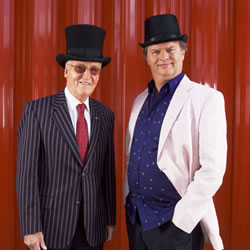 Just A Minute. Image shows from L to R: Nicholas Parsons, Paul Merton. Copyright: Central Independent Television. Just A Minute. Image shows from L to R: Nicholas Parsons, Paul Merton. Copyright: Central Independent Television.
