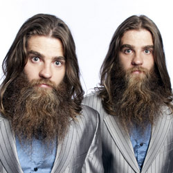 The Nelson Twins. Copyright: BBC. The Nelson Twins. Copyright: BBC.
