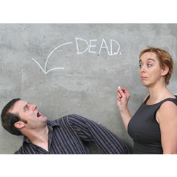 Your Days Are Numbered: The Maths of Death. Image shows from L to R: Matt Parker, Timandra Harkness. Copyright: BBC. Your Days Are Numbered: The Maths of Death. Image shows from L to R: Matt Parker, Timandra Harkness. Copyright: BBC.