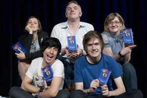 Image shows from L to R: Josie Long, Russell Kane, Greg Davies, Bo Burnham, Sarah Millican. Image shows from L to R: Josie Long, Russell Kane, Greg Davies, Bo Burnham, Sarah Millican.