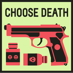 Casual Violence: Choose Death. Copyright: London Weekend Television. Casual Violence: Choose Death. Copyright: London Weekend Television.