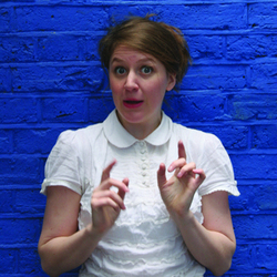 Chastity Butterworth and the Spanish Hamster. Gemma Whelan. Copyright: Granada Television. Chastity Butterworth and the Spanish Hamster. Gemma Whelan. Copyright: Granada Television.