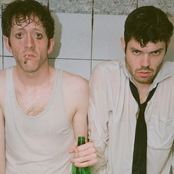 Guilt & Shame. Image shows from L to R: Robert Cawsey, Gabriel Bisset-Smith. Copyright: Hat Trick Productions / Toff Media. Guilt & Shame. Image shows from L to R: Robert Cawsey, Gabriel Bisset-Smith. Copyright: Hat Trick Productions / Toff Media.