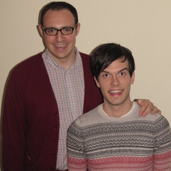 Happiness - Free. Image shows from L to R: Lawrence Gemmell, Adam Reeve. Happiness - Free. Image shows from L to R: Lawrence Gemmell, Adam Reeve.