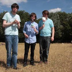 Sheeps: A Sketch Show. Image shows from L to R: Daran Johnson, Liam Williams, Alastair Roberts. Sheeps: A Sketch Show. Image shows from L to R: Daran Johnson, Liam Williams, Alastair Roberts.