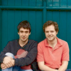 AAA Batteries (Not Included) - Free. Image shows from L to R: Adam Hess, David Elms. AAA Batteries (Not Included) - Free. Image shows from L to R: Adam Hess, David Elms.