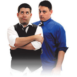 The Chris and Paul Show. Image shows from L to R: Paul Valenti, Chris O'Neill. Copyright: Thames Television. The Chris and Paul Show. Image shows from L to R: Paul Valenti, Chris O'Neill. Copyright: Thames Television.