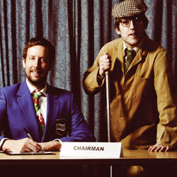 Chris Corcoran and Elis James - The Committee Meeting. Image shows from L to R: Chris Corcoran, Elis James. Chris Corcoran and Elis James - The Committee Meeting. Image shows from L to R: Chris Corcoran, Elis James.