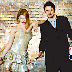 James and Amy: Dysfunctional Legends. Image shows from L to R: Amy Howerska, James Loveridge. James and Amy: Dysfunctional Legends. Image shows from L to R: Amy Howerska, James Loveridge.