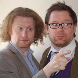 The Comedy Sandwich. Image shows from L to R: Dan McKee, Laurence Tuck. Copyright: London Weekend Television. The Comedy Sandwich. Image shows from L to R: Dan McKee, Laurence Tuck. Copyright: London Weekend Television.