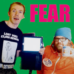 Lost Voice Guy And Jeff Lantern - Not Afraid Of Tablets. Image shows from L to R: Lee Ridley, Alistair Greaves. Lost Voice Guy And Jeff Lantern - Not Afraid Of Tablets. Image shows from L to R: Lee Ridley, Alistair Greaves.