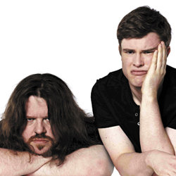 Peacock & Gamble Don't Even Want To Be On Telly Anyway. Image shows from L to R: Ian Boldsworth, Ed Gamble. Peacock & Gamble Don't Even Want To Be On Telly Anyway. Image shows from L to R: Ian Boldsworth, Ed Gamble.