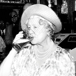 Tea with the Old Queen. Tea with the Old Queen.