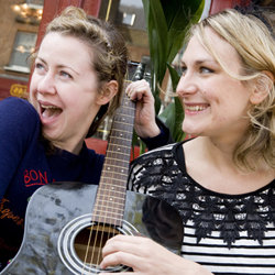 The Aspidistras - Hi Noon!. Image shows from L to R: Gerardine Coyne, Maria Hodson. The Aspidistras - Hi Noon!. Image shows from L to R: Gerardine Coyne, Maria Hodson.