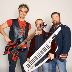 The Axis of Awesome: Cry Yourself A River. Image shows from L to R: Lee Naimo, Benny Davis, Jordan Raskopoulos. Copyright: Thames Television. The Axis of Awesome: Cry Yourself A River. Image shows from L to R: Lee Naimo, Benny Davis, Jordan Raskopoulos. Copyright: Thames Television.