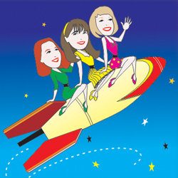 The Harmonettes Go Into Orbit. The Harmonettes Go Into Orbit.
