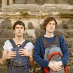 The McLough-Hess Monster. Image shows from L to R: Adam Hess, Sean McLoughlin. The McLough-Hess Monster. Image shows from L to R: Adam Hess, Sean McLoughlin.
