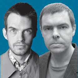 The Tim and Pat Show. Image shows from L to R: Pat Cahill, Tim Shishodia. The Tim and Pat Show. Image shows from L to R: Pat Cahill, Tim Shishodia.