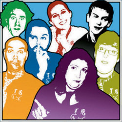 Absolute Improv!. Image shows from L to R: Harry Gooch, Peter Aitchison, Paul Connolly, Lauren Berning, Caroline Mathison, Sam Irving, Paddy Hare. Absolute Improv!. Image shows from L to R: Harry Gooch, Peter Aitchison, Paul Connolly, Lauren Berning, Caroline Mathison, Sam Irving, Paddy Hare.