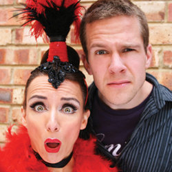 The Tom Collins Free Variety Hour. Image shows from L to R: Abigail Collins, Tom Balmont. Copyright: BBC. The Tom Collins Free Variety Hour. Image shows from L to R: Abigail Collins, Tom Balmont. Copyright: BBC.